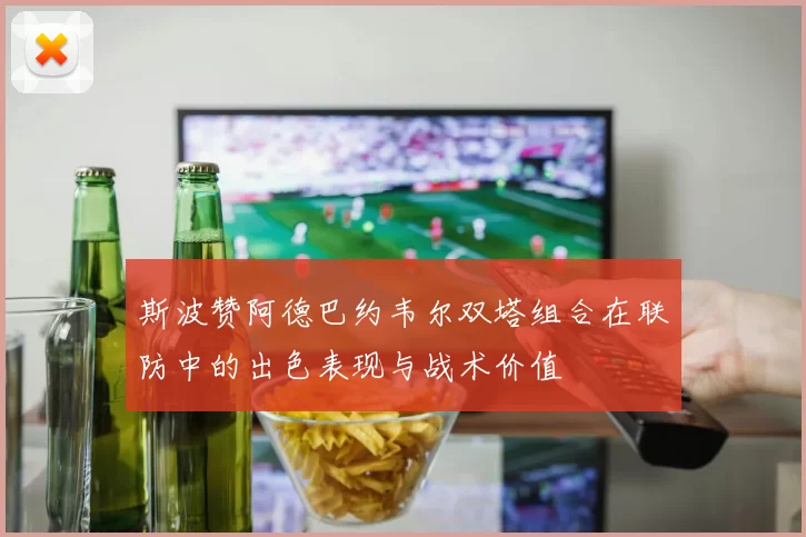 斯波赞阿德巴约韦尔双塔组合在联防中的出色表现与战术价值