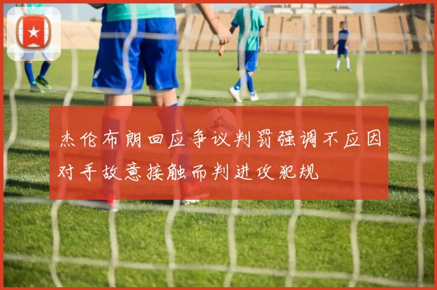 杰伦布朗回应争议判罚强调不应因对手故意接触而判进攻犯规